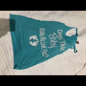 M maternity work out tank